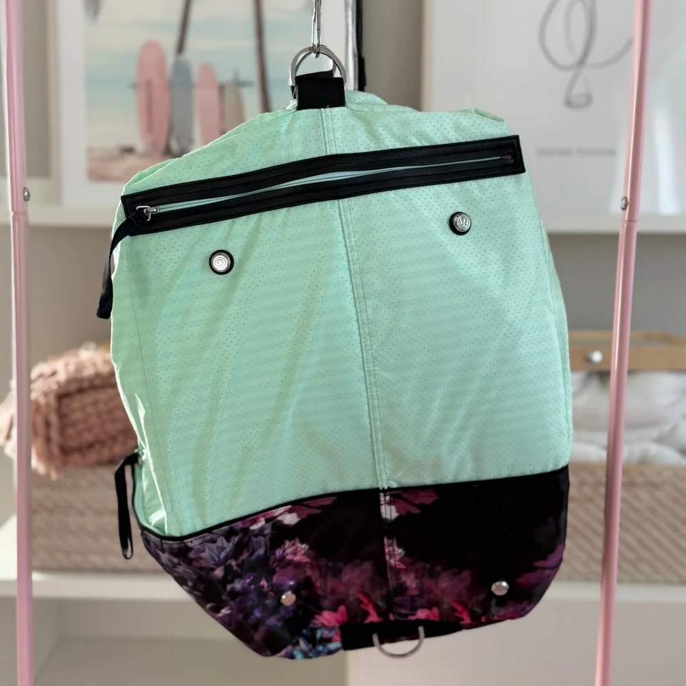 Lululemon Do It Up Duffle | Mint Moment Floral | One Size